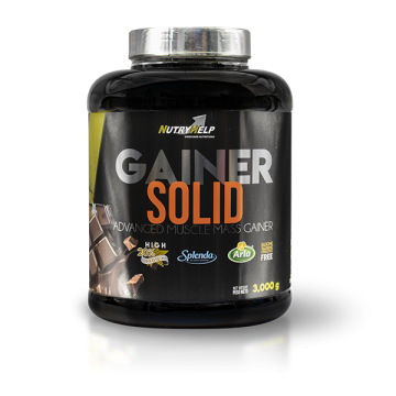 GAINER SOLID (Voluminizador + Whey Protein 30% ARLA) 3KG / Varios Sabores